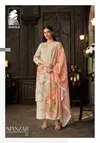 Manzar By Sahiba Cotton Linen Printed Dress Material
